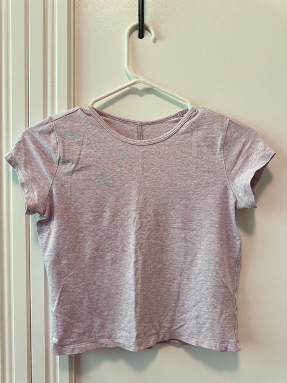 Athleta Girls Short-Sleeve Tee - Light Lavender